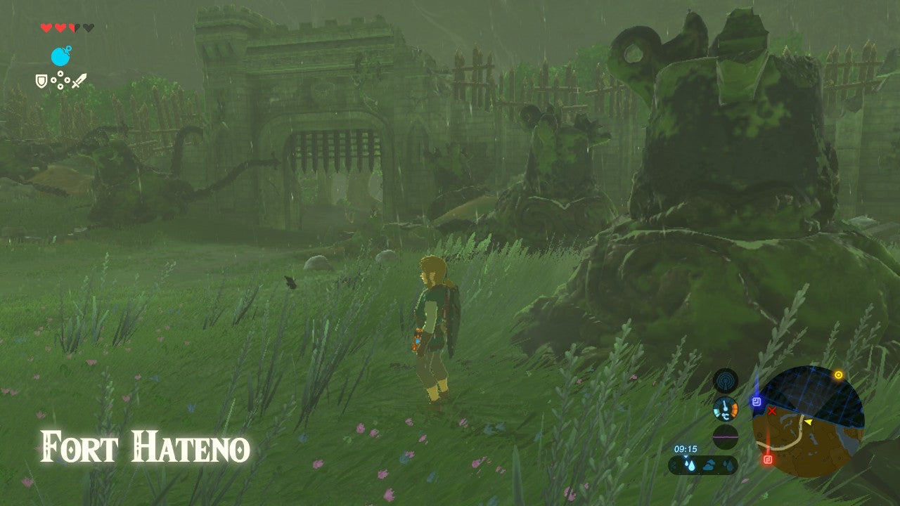 Zelda Breath of the Wild Locked Mementos, how to get to Hateno Village and the blue flame to